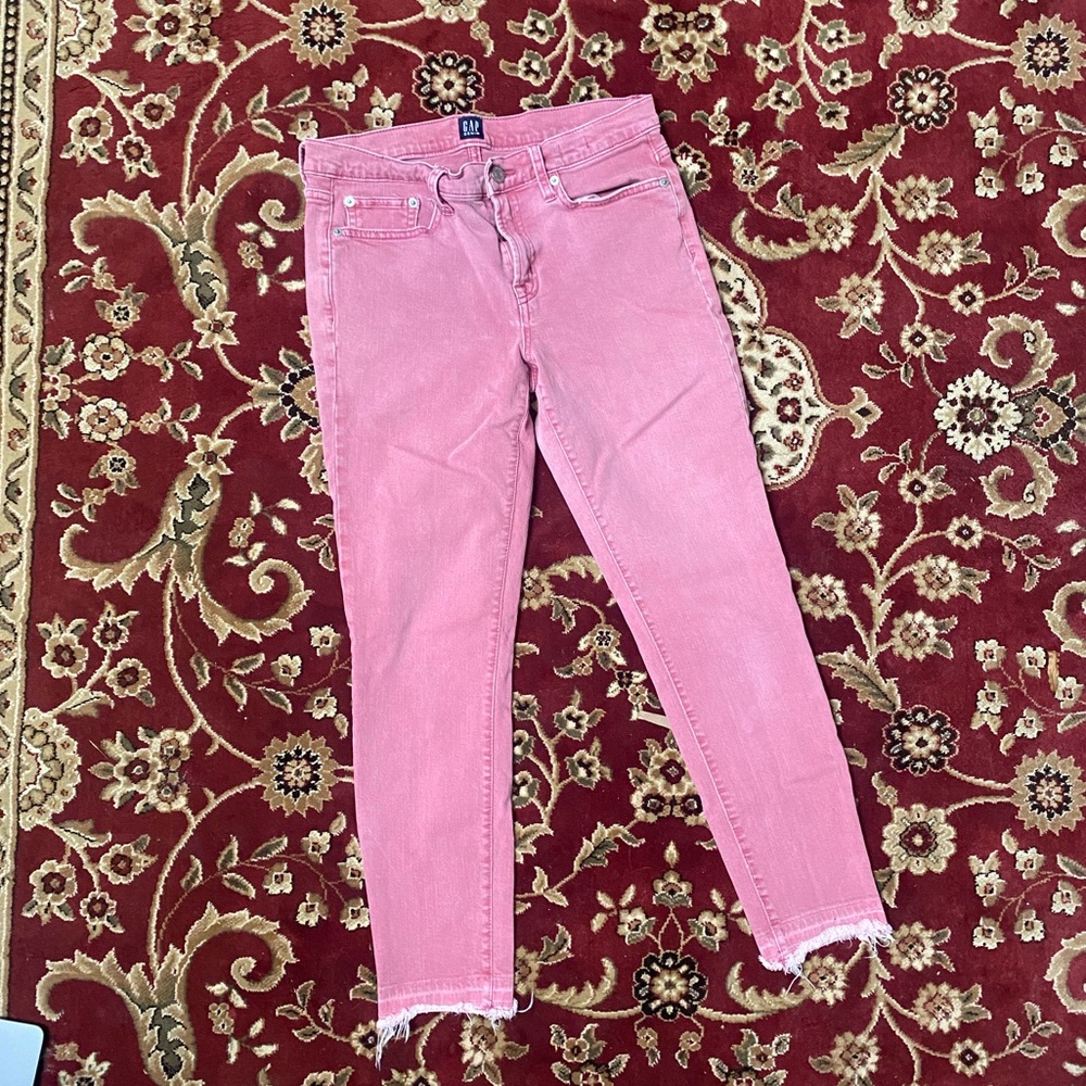 Cropped gap jeans